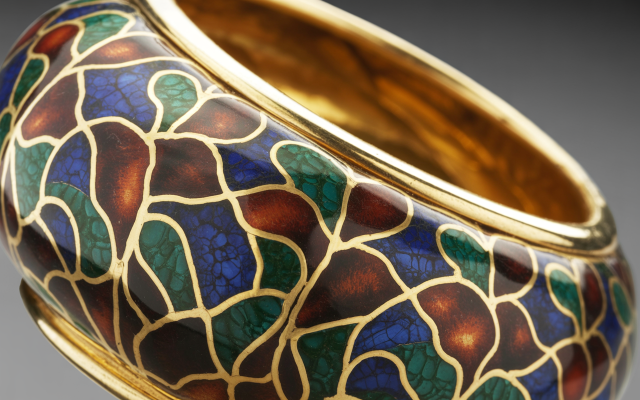 The Art of Gold Cloisonné Enamel: Inside William Harper's Six Decades of Mastery